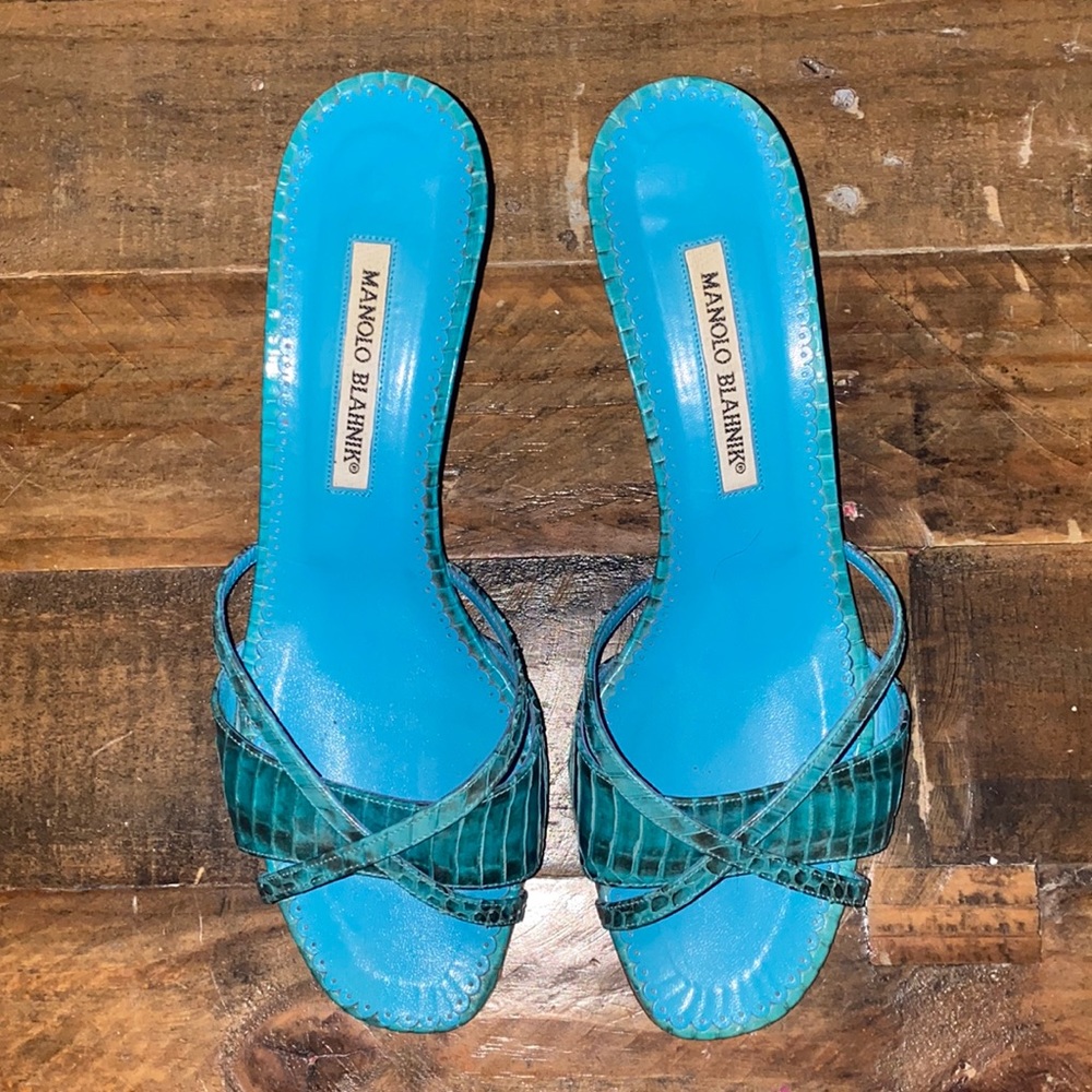 Manolo Blahnik sandals Y2K